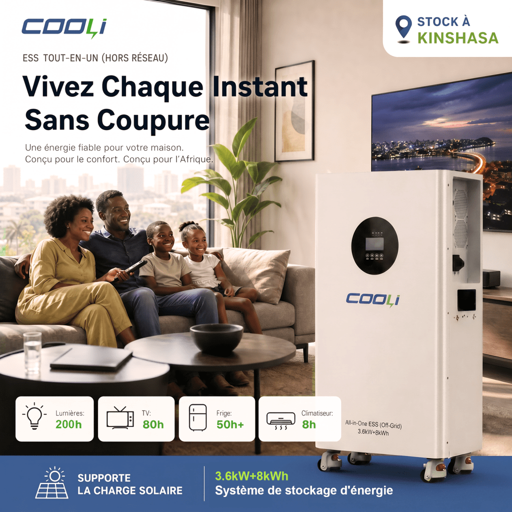 3.6KW + 8KWH All-in-One Hybrid Inverter & Battery System ESS