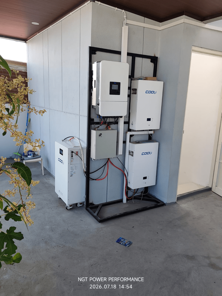 Indonesia Home ESS Case Study: 25kWh Battery Install